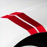 Red Hash Marks (05-14 All) - AmericanMuscle Graphics 26239