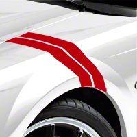 Red Hash Marks (94-04 All) - AmericanMuscle Graphics 26239