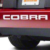 Stainless Steel Vinyl Bumper Insert Letters (03-04 Cobra)