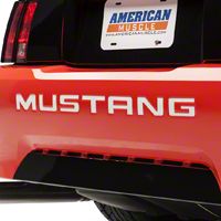 White Reflective Vinyl Bumper Insert Letters (99-04 GT, V6, Mach 1; 99 Cobra)