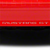 Silver Vinyl Bumper Insert Letters (87-93 GT, LX)