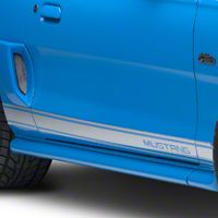 Silver Rocker Stripes w/ Mustang Lettering (94-04 All)