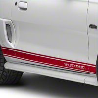 Red Rocker Stripes w/ Mustang Lettering (94-04 All)