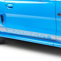 Silver Rocker Stripes w/ Mustang GT Lettering (94-04 All)