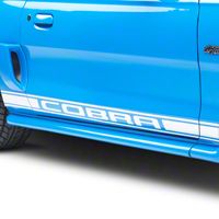 White Rocker Stripes w/ Cobra Lettering (94-04 All)