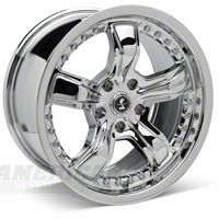 Chrome Shelby Razor Wheel - 17x9 (94-04 All)