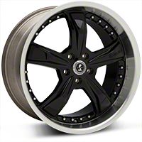 Black Shelby Razor Wheel - 20x10 (05-14 GT, V6) - Shelby SB198B2167