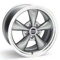 Anthracite Bullitt Wheel - 17x9 (05-10 GT; 05-12 V6) - AmericanMuscle Wheels 28005