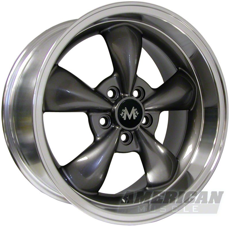 Anthracite Deep Dish Bullitt Wheels (Set of 4)