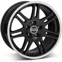 Black 10th Anniversary Cobra Style Wheel - 17x9 (05-13 GT, V6)