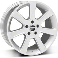 Silver S197 Saleen Style Wheel - 18x9 (87-93 5 Lug Conversion) - AmericanMuscle Wheels 28356