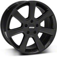 Black S197 Saleen Style Wheel - 18x9 (87-93 5 Lug Conversion) - AmericanMuscle Wheels 28357