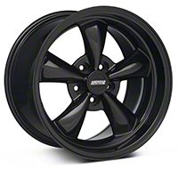 Solid Black Deep Dish Bullitt Wheel - 17x10.5 (94-04 All)