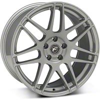 Silver Forgestar F14 Monoblock Wheel - 19x9 (05-14 All) - Forgestar 1990F14SILVER0512