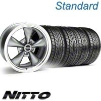 Anthracite Bullitt Wheel & NITTO Tire Kit - 18x9 (10-12)