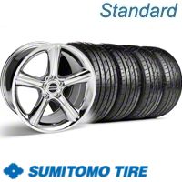Chrome GT Premium Wheel & Sumitomo Tire Kit - 19x8.5 (10-12)