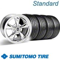 Chrome Bullitt Wheel & Sumitomo Tire Kit - 20x8.5 (10-12)