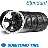Black Bullitt Wheel & Sumitomo Tire Kit - 20x8.5 (10-12)