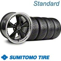 Black Bullitt Motorsport Wheel & Sumitomo Tire Kit - 20x8.5 (10-12)