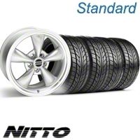 Silver Bullitt Wheel & NITTO Tire Kit - 17x9 (10-12)