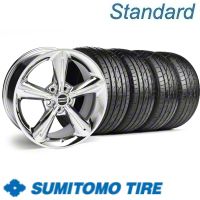 Chrome 2010 OE Style Wheel & Sumitomo Tire Kit - 18x8 (10-12)