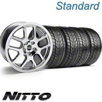 Chrome 2007 Style GT500 Wheel & NITTO Tire Kit - 18x9.5 (10-12)