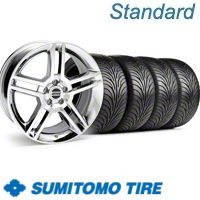 Chrome GT500 Wheel & Sumitomo Tire Kit - 18x9 (11-12)
