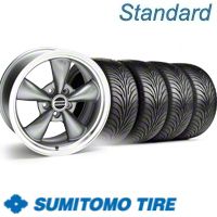 Anthracite Bullitt Wheel & Sumitomo Tire Kit - 18x9 (11-12)