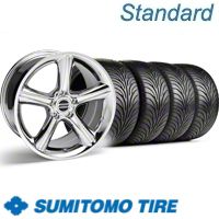 Chrome GT Premium Wheel & Sumitomo Tire Kit - 18x9 (11-12)