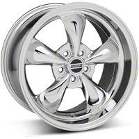 Staggered Chrome Bullitt Wheel & Sumitomo Tire Kit - 18x9/10 (11-12)