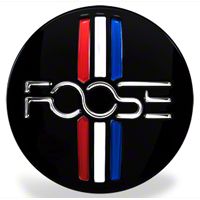 Foose Tri-bar Style Center Cap - Gloss Black - Foose Wheels 1003-41GB