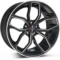 Black Machined Foose Outcast Wheel - 20x10 (05-14 All) - Foose F150200066+40