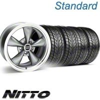 Anthracite Bullitt Wheel & NITTO Tire Kit - 20x8.5 (10-12)