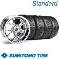 Chrome GT4 Wheel & Sumitomo Tire Kit - 18x9 (11-12)