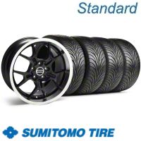 Black GT4 Wheel & Sumitomo Tire Kit - 18x9 (11-12)