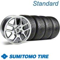 Chrome 2007 Style GT500 Wheel & Sumitomo Tire Kit - 18x9.5 (11-12)