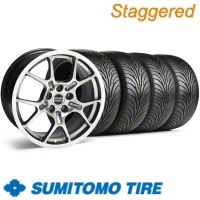 Staggered Hypercoated GT4 Wheel & Sumitomo Tire Kit - 18x9/10 (94-98 All)