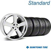 Chrome  Nova Wheel & Sumitomo Tire Kit - 18x9 (94-98 All)