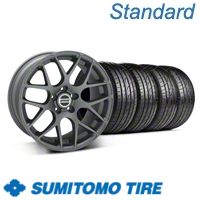 Charcoal AMR Wheel & Sumitomo Tire Kit - 19x9.5 (05-12 All)
