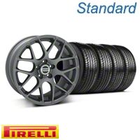 Charcoal AMR Wheel & Pirelli Tire Kit - 19x9.5 (05-12 All)