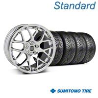 Chrome AMR Wheel & Sumitomo Tire Kit - 18x9 (99-04 All)
