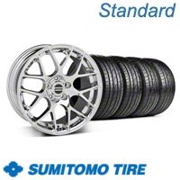 Chrome AMR Wheel & Sumitomo Tire Kit - 19x9.5 (05-12 All)