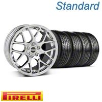 Chrome AMR Wheel & Pirelli Tire Kit - 19x9.5 (05-12 All)