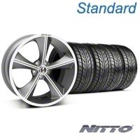 Gunmetal Shelby CS70 Wheel & NITTO Tire Kit - 20x9 (05-14 All) - Shelby KIT||33900||76005