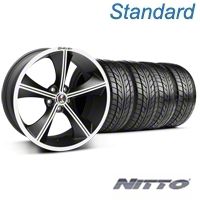 Matte Black Shelby CS70 Wheel & NITTO Tire Kit - 20x9 (05-14 All) - Shelby KIT||33902||76005