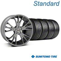Gunmetal Shelby CS1 Wheel & Sumitomo Tire Kit - 20x9 (05-14 All) - Shelby KIT||33904||63024