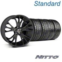 Matte Black Shelby CS1 Wheel & NITTO Tire Kit - 20x9 (05-14 All) - Shelby KIT||33906||76005