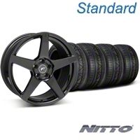 Piano Black Forgestar CF5 Monoblock Wheel & Nitto Invo Tire Kit - 19x9 (05-14 All) - Forgestar KIT||29616||79520