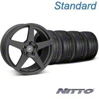 Matte Black Forgestar CF5 Monoblock Wheel & Nitto Invo Tire Kit - 19x9 (05-14 All) - Forgestar KIT||29600||79520