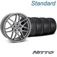 Gunmetal Forgestar F14 Monoblock Wheel & Nitto Invo Tire Kit - 19x9 (05-14 All) - Forgestar KIT||29612||79520